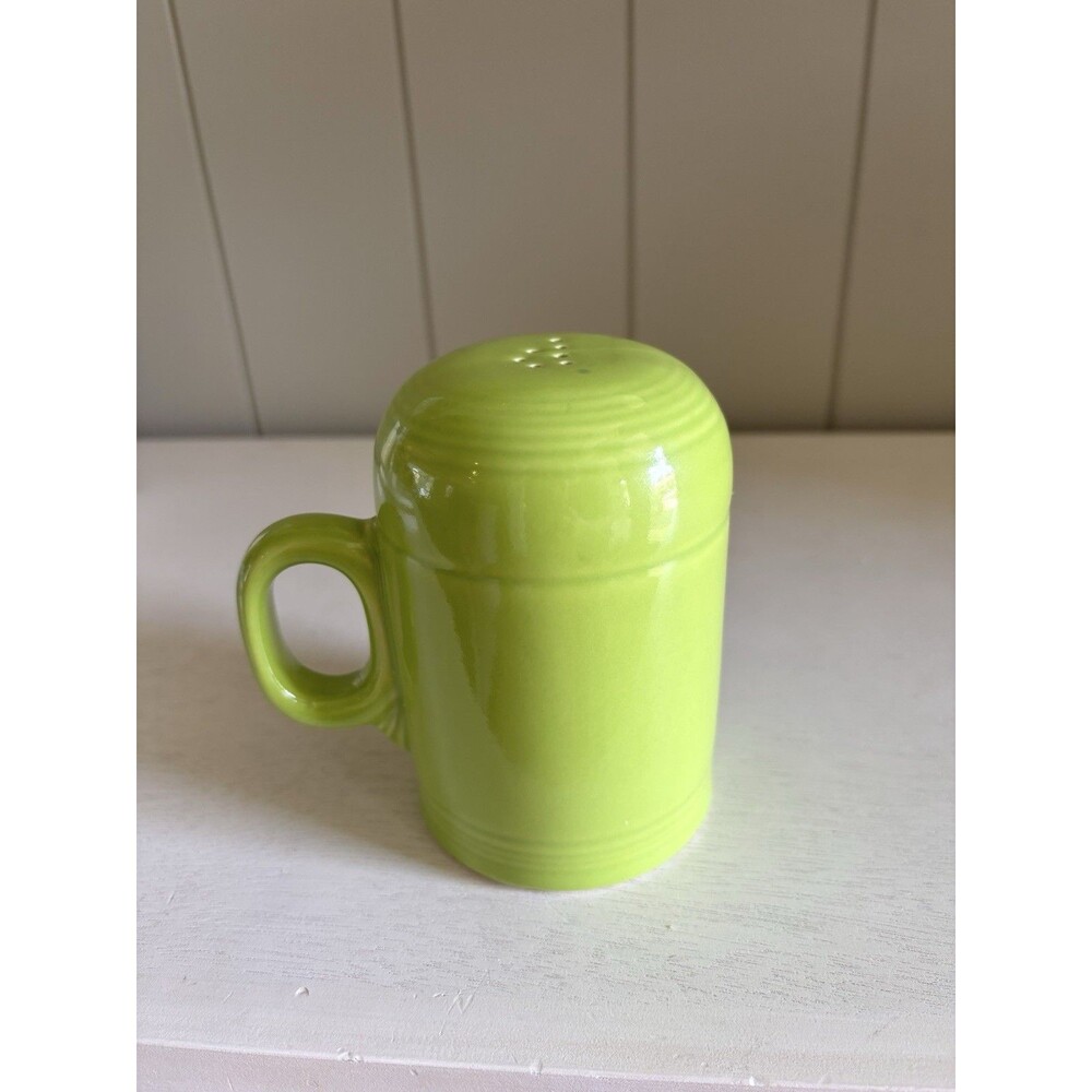 Vintage Homer Laughlin Fiesta Chartreuse Range Top Shaker Cork Stopper HLC USA